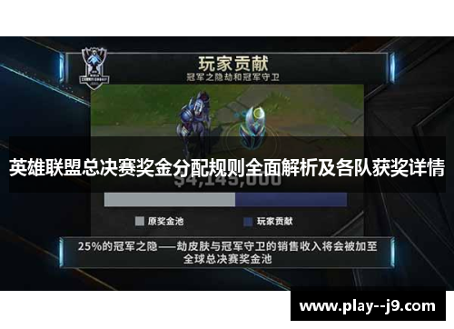 英雄联盟总决赛奖金分配规则全面解析及各队获奖详情